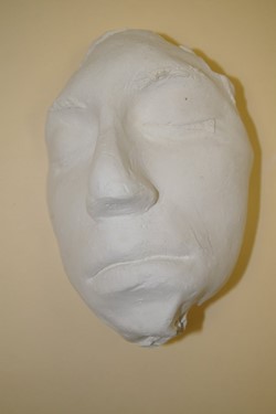 Plaster casting of face Plaster casting of face